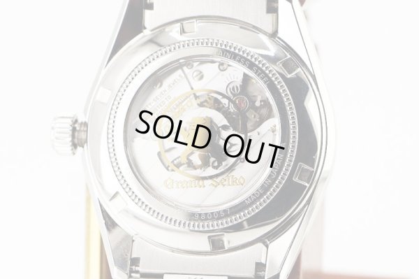 グランドセイコー　ＳＢＧＨ２７１　９Ｓ８５－０１Ｈ０　緑文字盤　限定　裏面拡大