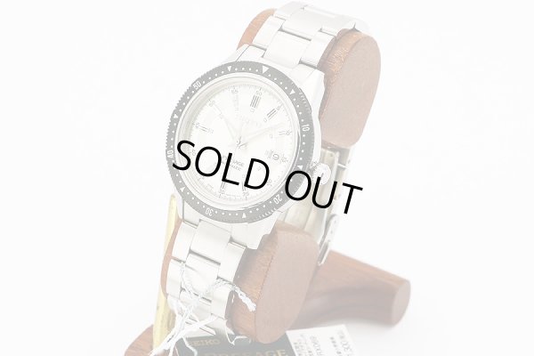 セイコー　プレサージュ　ＳＡＲＸ０６９ 銀文字盤　クラウンクロノ限定　サイド