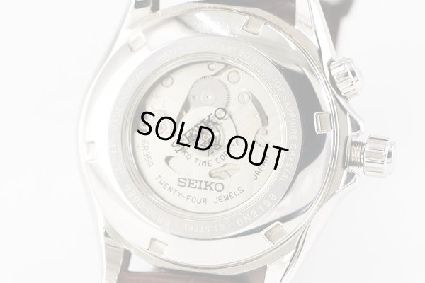 セイコー　アルピニスト　ＳＢＤＣ０９１　６Ｒ３５－００Ｅ０　緑文字盤　裏面拡大