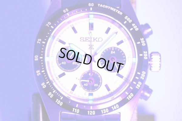 セイコー　プロスペック　ＳＢＤＬ０８５　クロノ　Ｖ１９２－０ＡＦ０ 白文字盤　ライト