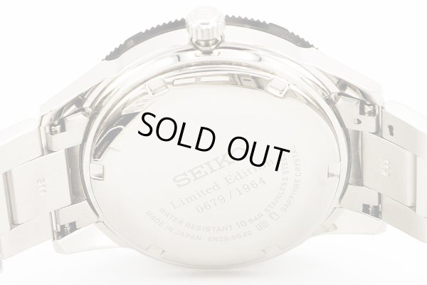 セイコー　プレサージュ　ＳＡＲＸ０６９ 銀文字盤　クラウンクロノ限定　裏面拡大