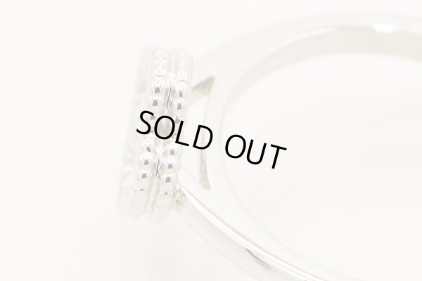 ヴァンクリーフ＆アーペル 750WG スウィートアルハンブラ ダイアイリリング 3.40g　拡大(1)