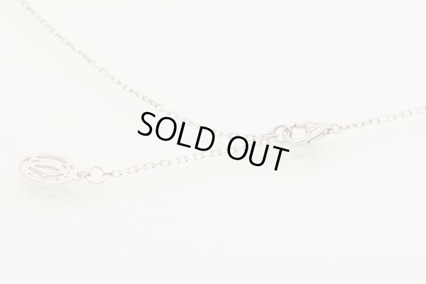 カルティエ　750WG ダムール ネックレス スモールモデル 2.90g　留め具