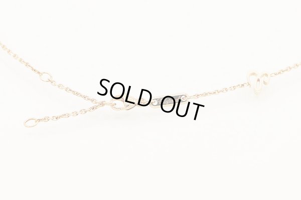 ショパール 750PG ハッピーダイヤモンドアイコン ペンダントネックレス 6.50g　留め具