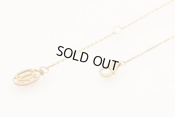 カルティエ　750PG トルタ ハート パヴェ ネックレス 3.10g　留め具