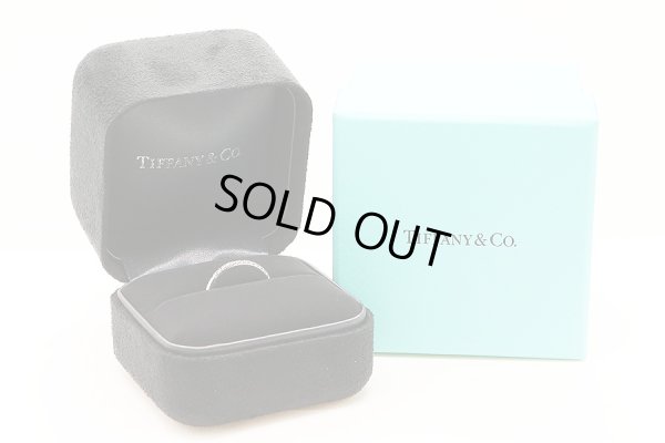 ティファニー　PT950 ダイアイリ ハーフエタニティリング 2.90g　箱