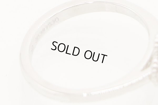 ヴァンクリーフ＆アーペル 750WG スウィートアルハンブラ ダイアイリリング 3.40g　刻印(2)