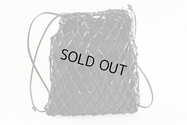 プラダ メッシュクラッチショルダーバック 1BC075 ブラック 裏面