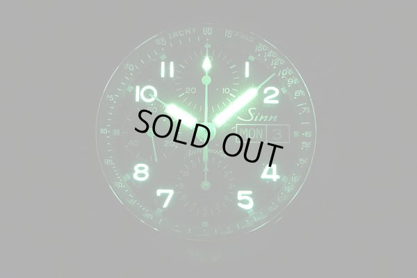 ジン　１０３Ｂ．ＡＵＴＯ．ＰＯＬ．ＴＹ　黒文字盤　ライト暗闇