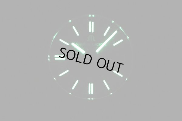 モーリス・ラクロア　アイコン　＃タイド　ＡI２００８　黒文字盤　ライト暗闇