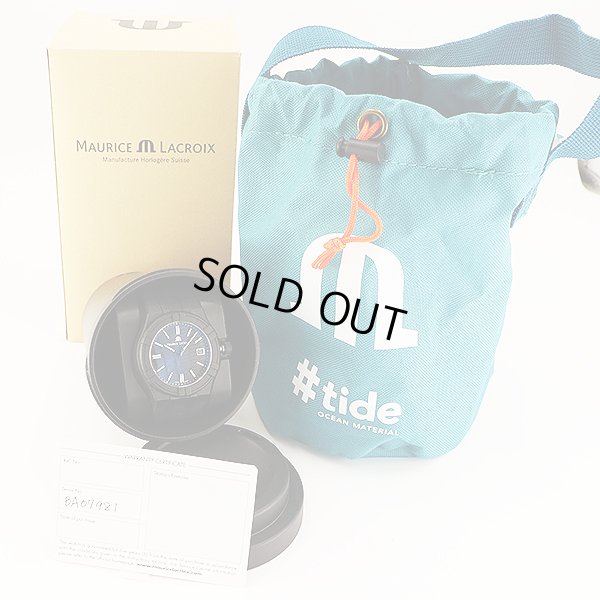 モーリス・ラクロア　アイコン　＃タイド　ＡI２００８　黒文字盤　箱・保証書