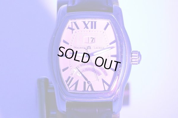 モーリス・ラクロア　トノー　ジュールレトロ　グランデイト　ＭＰ６１９９　銀文字盤　ライト