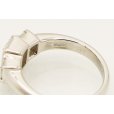 PT900 ダイアイリリング 0.676ct 0.54ct 8.40g　刻印