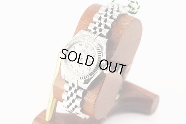 ロレックス　１７９１７４　銀ローマ文字盤　Ｖ４５５４０９　サイド