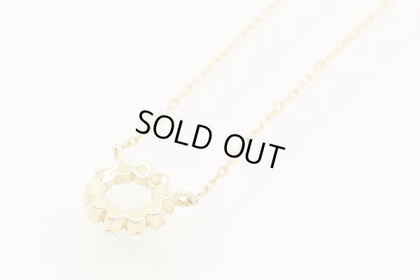 アーカー　K18 ダイアイリネックレス 0.90g　裏面