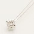 ポンテヴェキオ　K18WG ダイアイリペンダントネックレス 0.13ct 1.40g