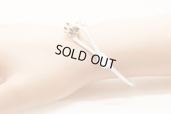 カルティエ　750WG/PG/YG トリニティ ブレスレット　装着イメージ