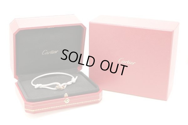 カルティエ　750WG/PG/YG トリニティ ブレスレット　箱