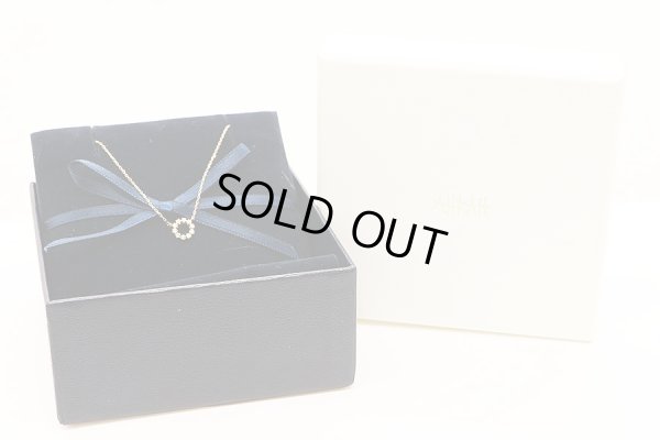 アーカー　K18 ダイアイリネックレス 0.90g　箱