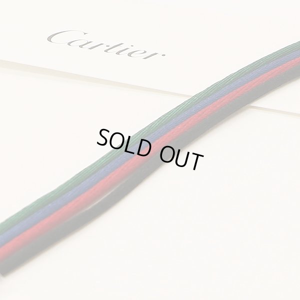 カルティエ　750WG/PG/YG トリニティ ブレスレット　コード