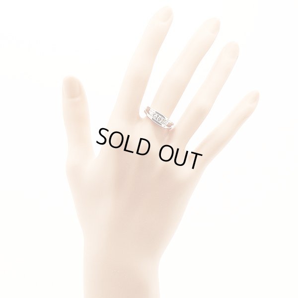 PT900 ダイアイリリング 0.50ct 8.20g　装着イメージ