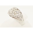 K18WG ダイアイリリング 1.32ct 10.00g　サイド