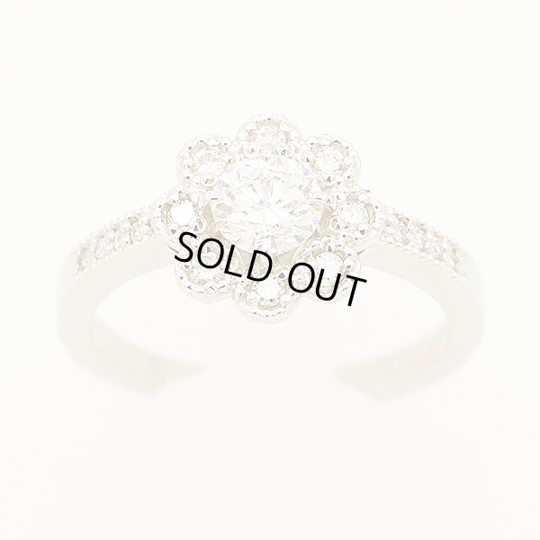 PT900 ダイアイリリング 0.523ct 0.17ct 5.40g