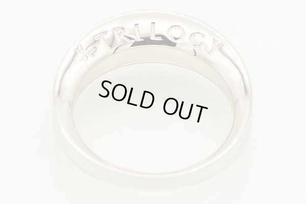 PT900 ダイアイリリング 0.50ct 8.20g　内側