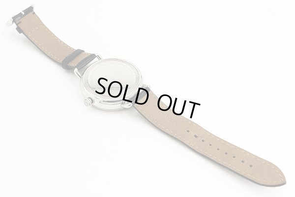 ベル＆ロス　パイロットウォッチ　ＢＲＷＷ１－９０　黒文字盤　革ベルト状態　裏面