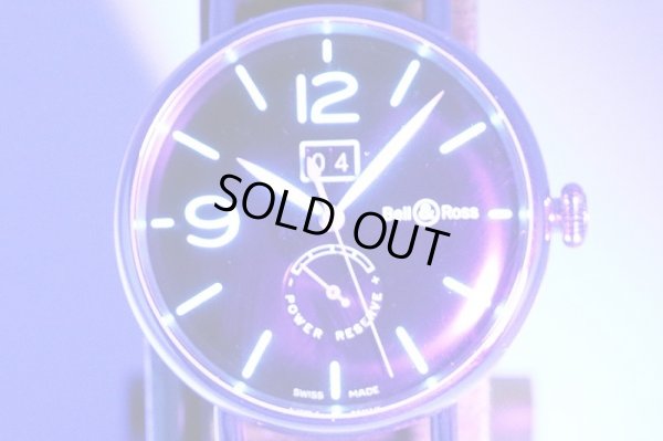 ベル＆ロス　パイロットウォッチ　ＢＲＷＷ１－９０　黒文字盤　ライト