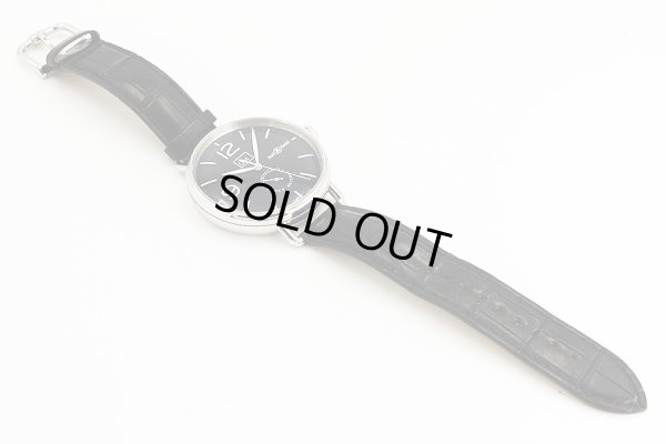 ベル＆ロス　パイロットウォッチ　ＢＲＷＷ１－９０　黒文字盤　革ベルト状態　表面