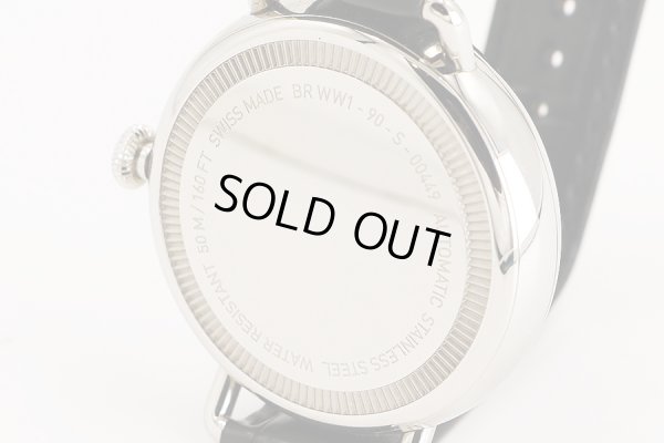 ベル＆ロス　パイロットウォッチ　ＢＲＷＷ１－９０　黒文字盤　裏面拡大