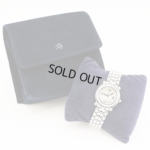 ショパール　ハッピースポーツ　２７／８２５０－２３　白文字盤　５Ｐ　仮ケース