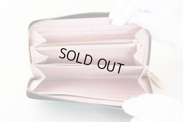 ルイ・ヴィトン　ジッピー・ウォレット M41894 ローズ・バレリーヌ　中身