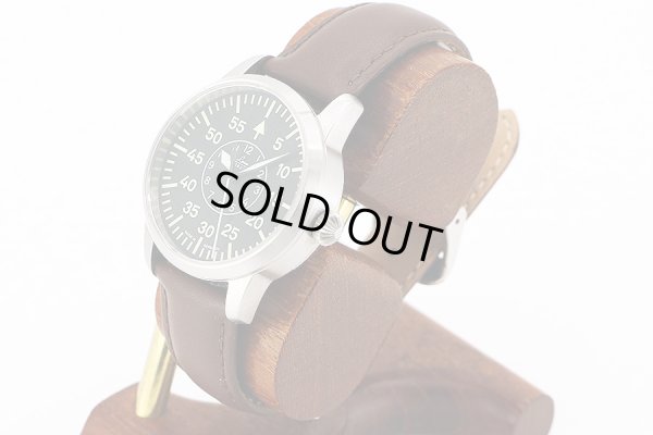 ラコ　パイロットウォッチ　８６１７７９　ＴＯＫＩＯ　黒文字盤　サイド