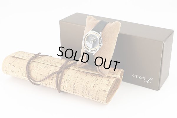 シチズン　エル　ＥＷ５５２６－１１Ｅ　オアシス　黒文字盤　ダイアベゼル　箱