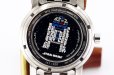 ＧＳＸ　ＧＳＸ２２１ＳＷＳ１　Ｒ２Ｄ２モデル　銀／青文字盤　裏面拡大