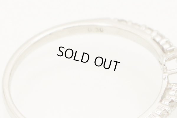 PT900 ダイアイリリング 0.30ct 1.90g　刻印(2)