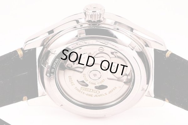 セイコー　プレサージュ　ＳＡＲＤ０１１　レトログラード　黒漆文字盤　裏面拡大