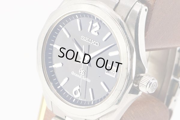 グランドセイコー　ＳＢＧＸ０３５　９Ｆ６２－０Ａ６０　黒文字盤　サイド拡大