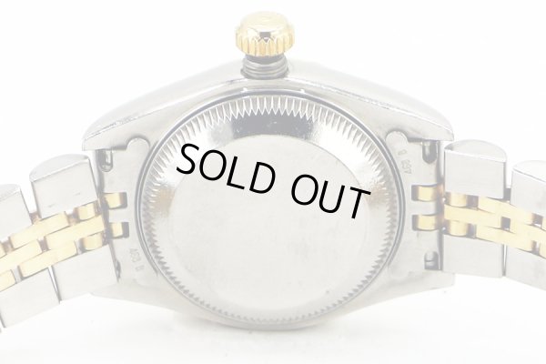 ロレックス　６９１７３Ｇ　 Ｗ番（９４年）　シャンパン文字盤　新１０Ｐ　裏面拡大