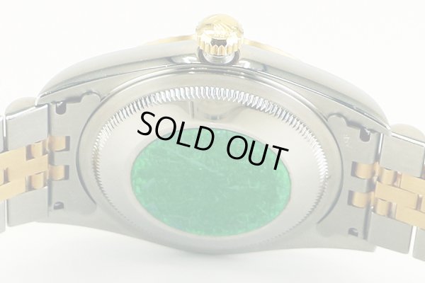 ロレックス　１６２３３　Ｋ番（０１年）　白ローマ文字盤　裏面拡大