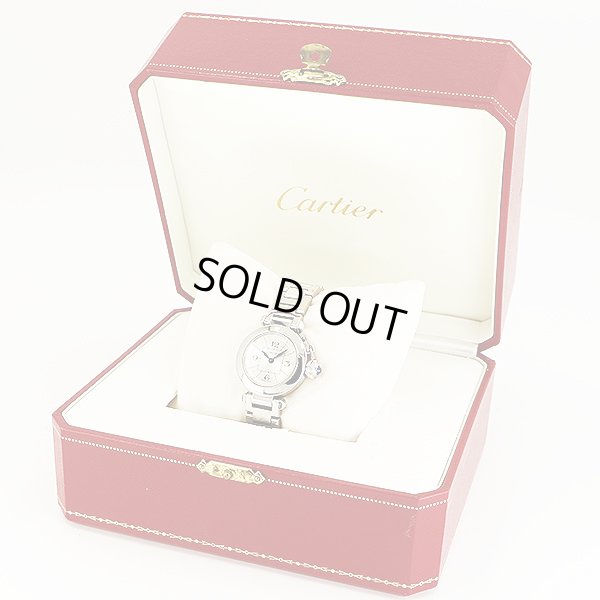 カルティエ　ミスパシャ　Ｗ３１４０００７　銀文字盤　箱