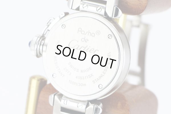 カルティエ　ミスパシャ　Ｗ３１４０００７　銀文字盤　裏面拡大