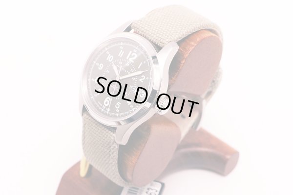 ハミルトン　カーキ　フィールド　Ｈ７０５９５０　カーキ文字盤　サイド