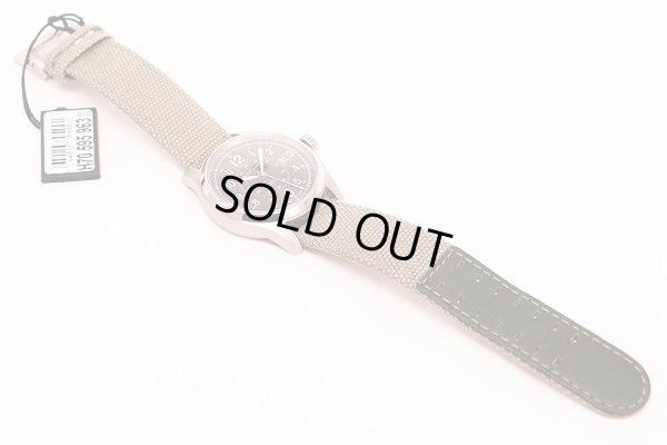 ハミルトン　カーキ　フィールド　Ｈ７０５９５０　カーキ文字盤　革ベルト状態　表面