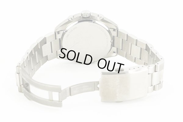 ハミルトン　カーキ　アビエーションクロノ　Ｈ７６５１２０　黒文字盤　ブレス