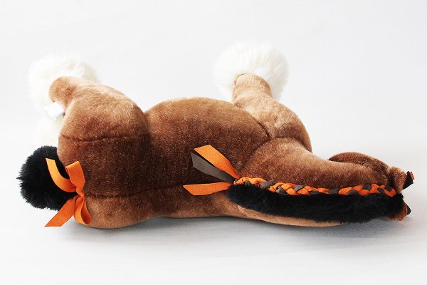 エルメス ぬいぐるみ エルミーPM ブラウン 背中