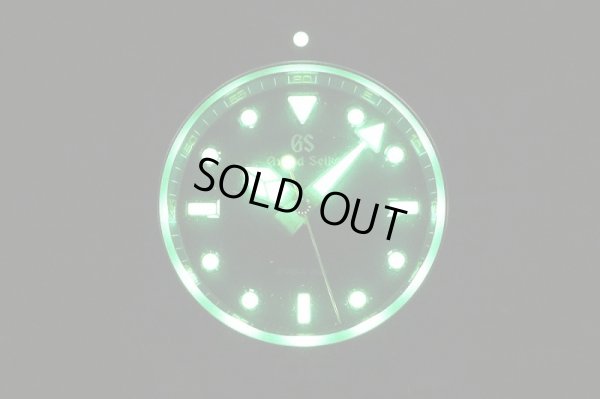 グランドセイコー　ＳＢＧＸ３３７　ダイバー　９Ｆ６１－０ＡＬ０　青文字盤　ライト暗闇