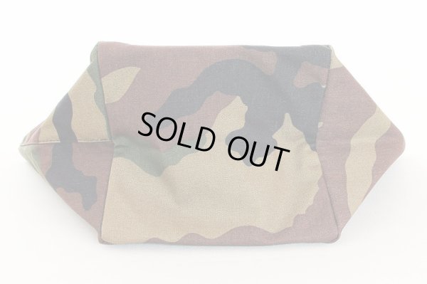 エルベシャプリエ 舟型トートM 1707W カモフラージュ ZIP開閉 底